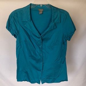 Ann Taylor blue top